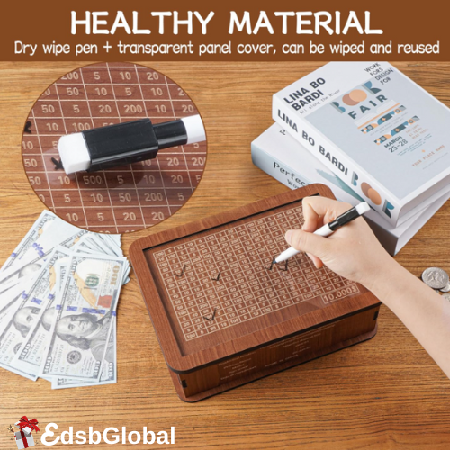 Wooden Money Saving Box