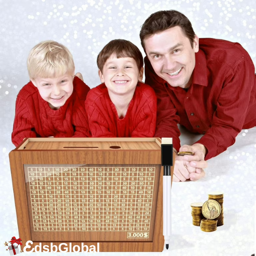Wooden Money Saving Box