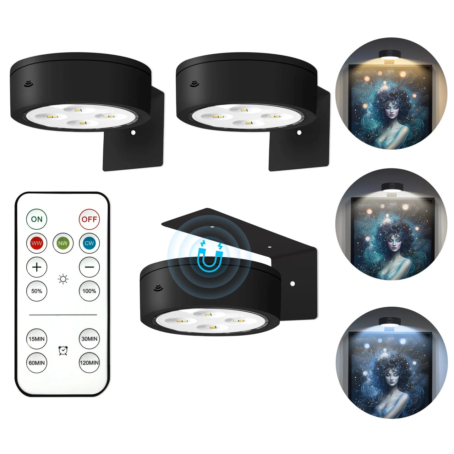 Vibrant Art Light Trio Pack