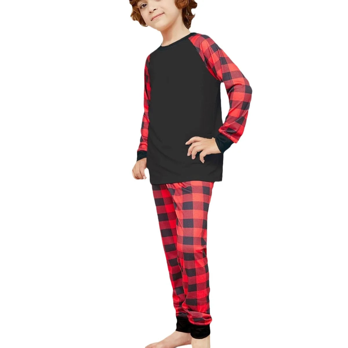 Family Holiday Plaid Pajama Set