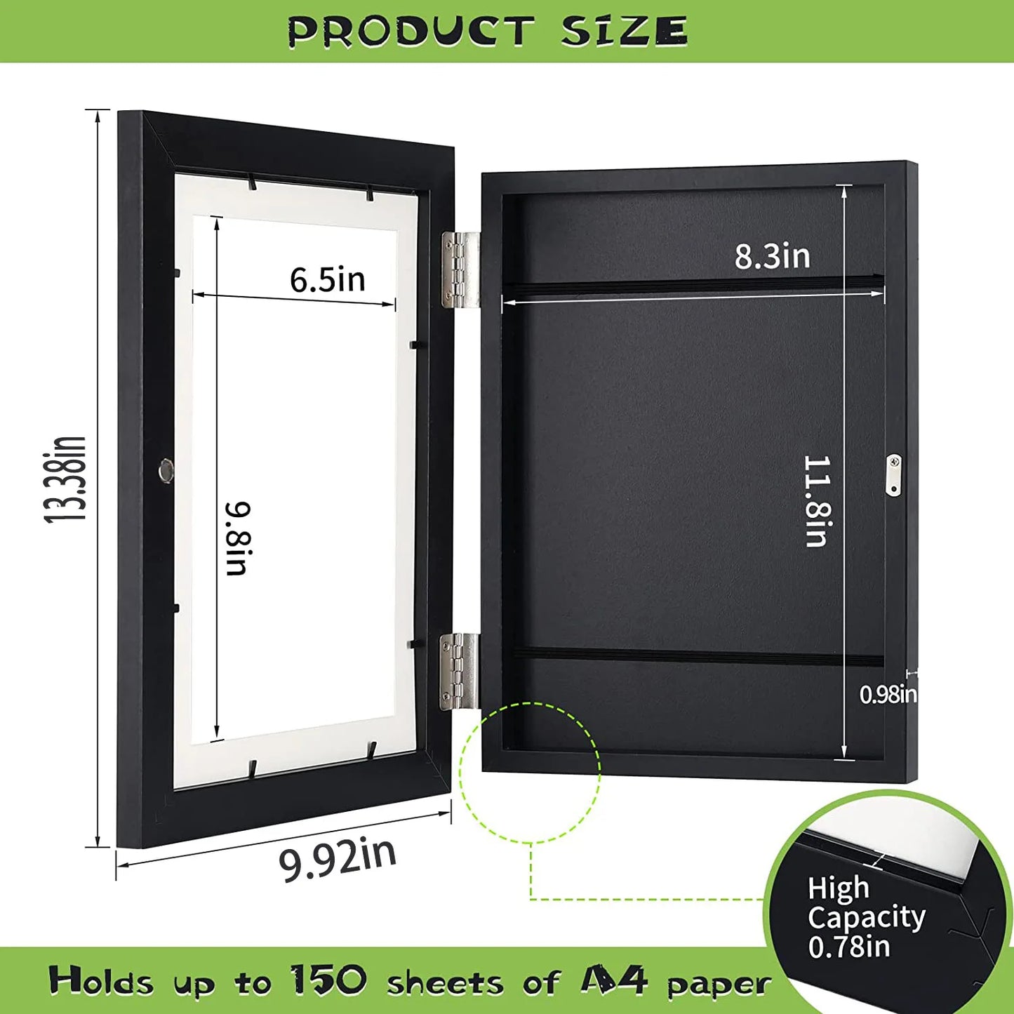 2 Pack Creative Kids Art Display Frame