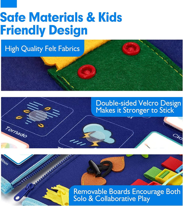 Montessori Toddler Busy Board
