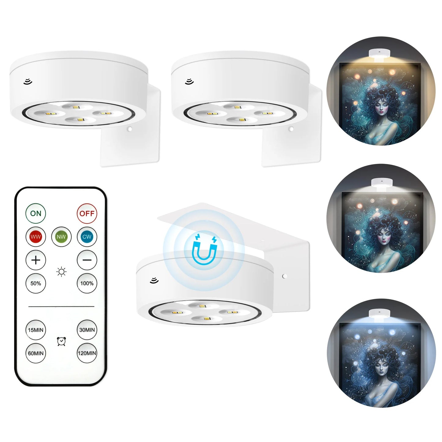 Vibrant Art Light Trio Pack