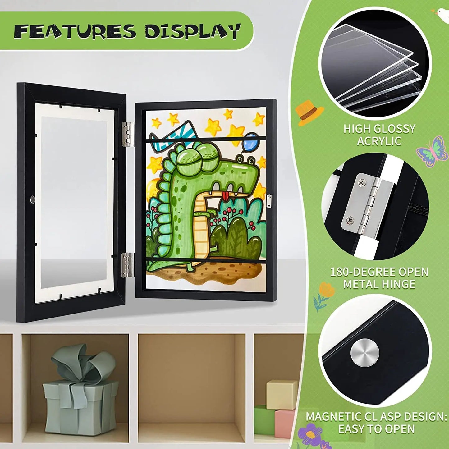 2 Pack Creative Kids Art Display Frame
