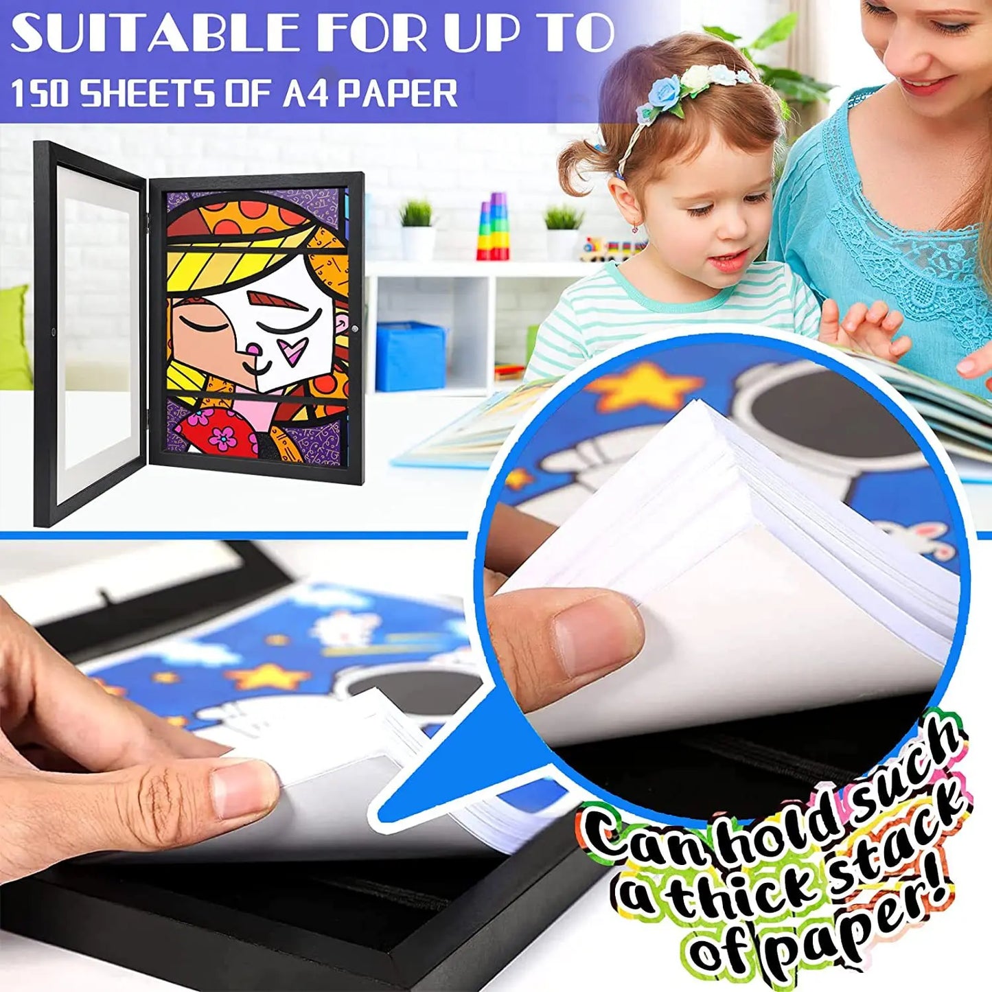 2 Pack Creative Kids Art Display Frame