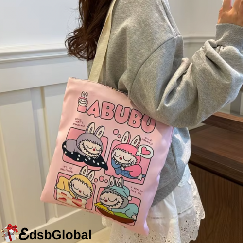 Labubu's Playful Tote Bag