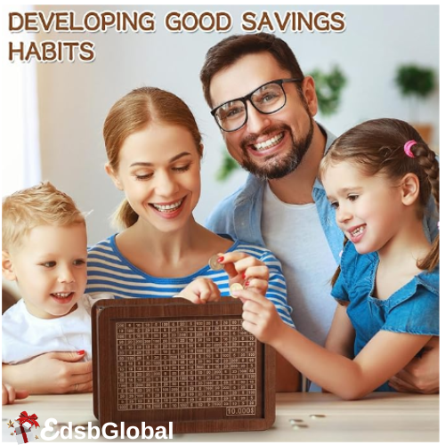 Wooden Money Saving Box